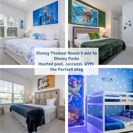 Themed Disney House 5 Min To Disney Parks, Heated Pool, Jacuzzi, Gym And More Orlando Exterior foto