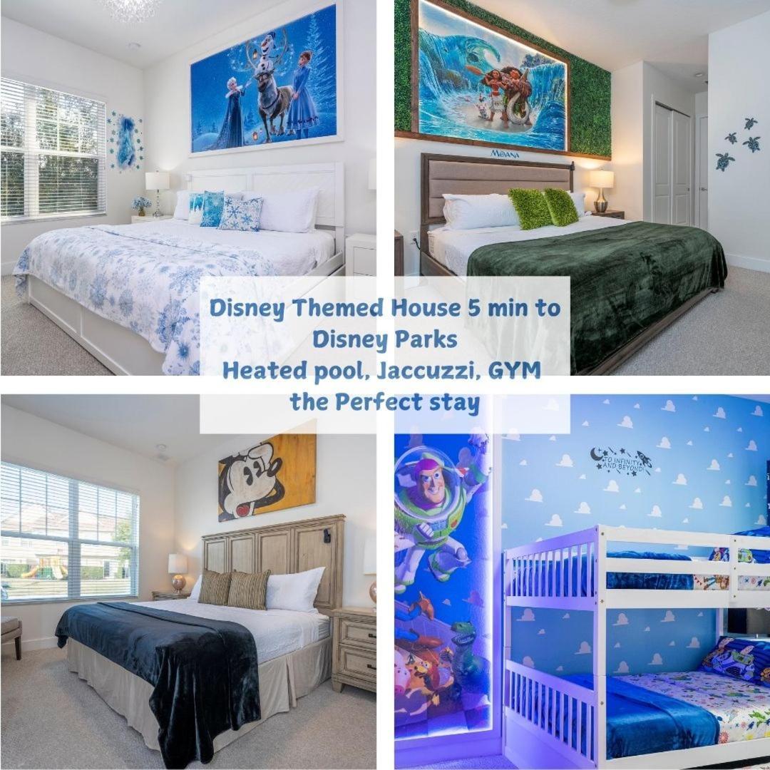 Themed Disney House 5 Min To Disney Parks, Heated Pool, Jacuzzi, Gym And More Orlando Exterior foto
